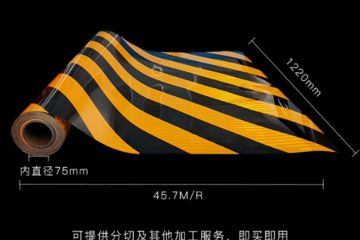 鋁背基反光膜的詳細介紹。鋁背基反光膜類別、價格和施工方案